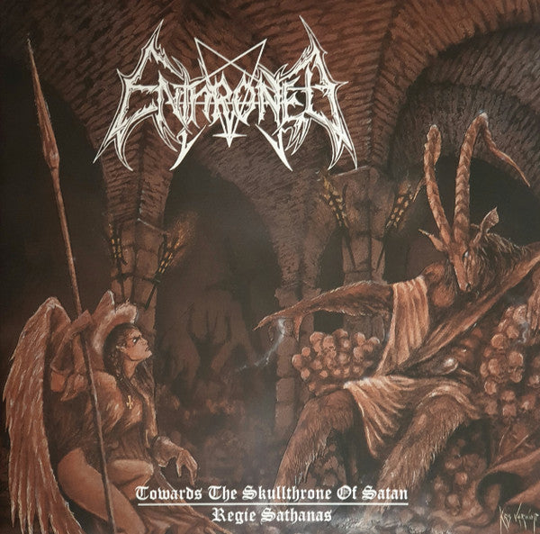 Enthroned - Towards The Skullthrone Of Satan / Regie Sathanas (Ltd) - 2LP - New