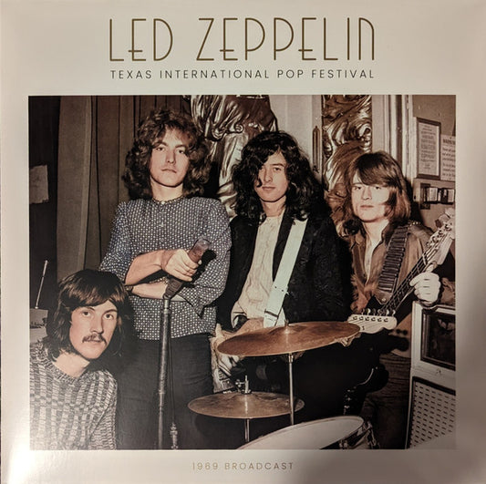 Led Zeppelin - Texas International Pop Festival 1969 Broadcast - 2LP - New