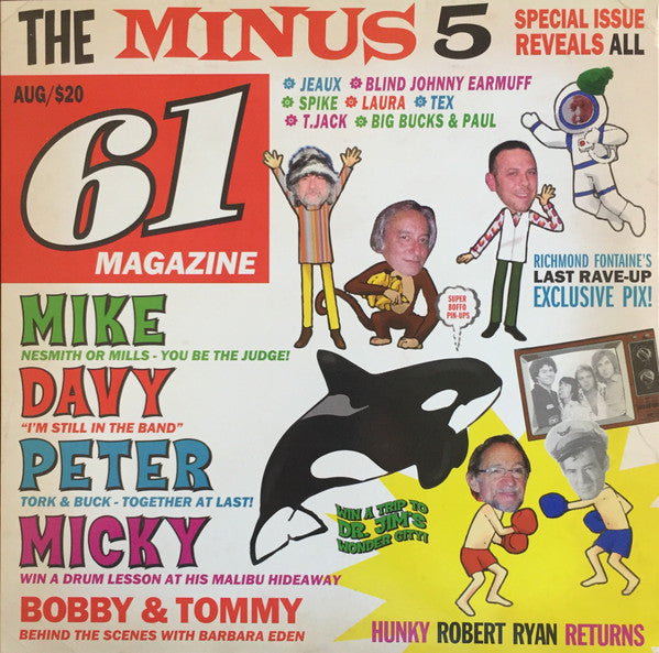 Minus 5  - Of Monkees and Men - LP - New