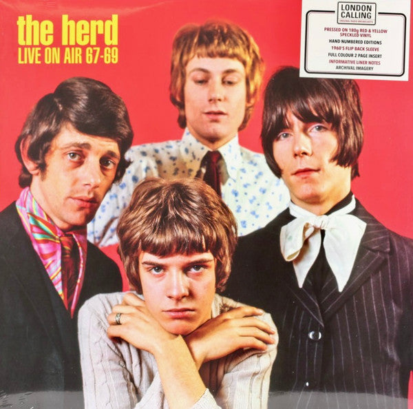 Herd - Live On Air 67-69 (Ltd) - LP - New