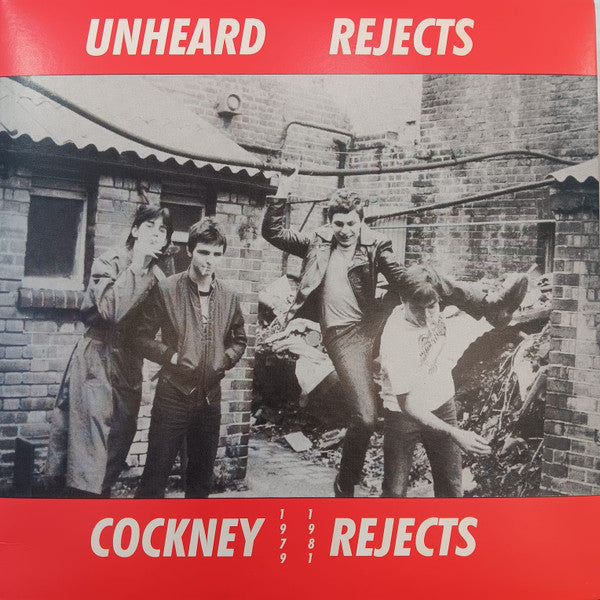 Cockney Rejects - Unheard Rejects - Clear Vinyl LP - New