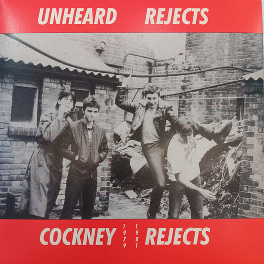 Cockney Rejects - Unheard Rejects - Clear Vinyl LP - New