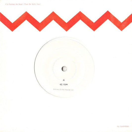 Glasvegas - I'd Rather Be Dead (Than Be With You) - Vinyl