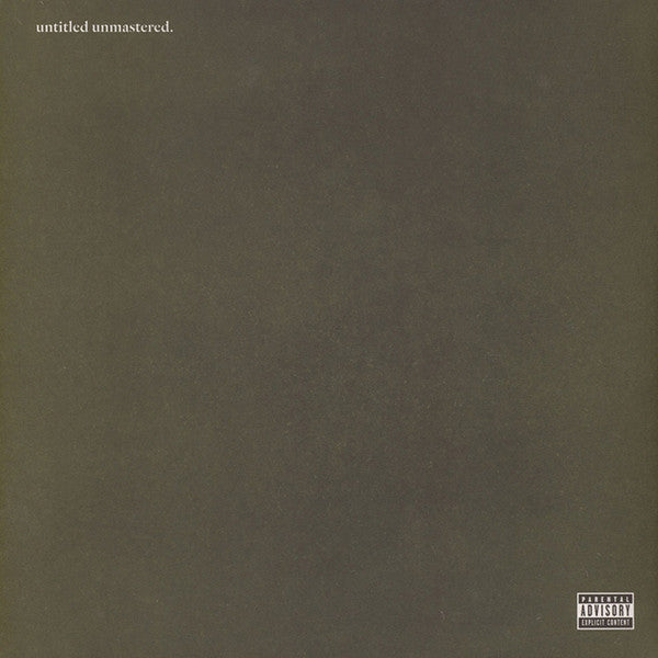 Kendrick Lamar - Untitled Unmastered. - LP - New