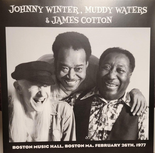 Johnny Winter, Muddy Waters & James Cotton - Live 1977 - LP - New