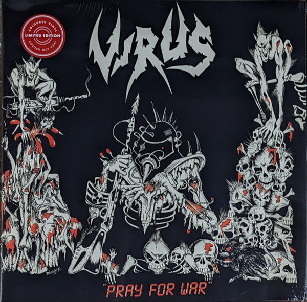 Virus - Pray For War - Splatter Vinyl LP - New