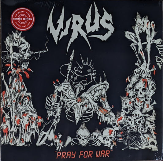 Virus - Pray For War - Splatter Vinyl LP - New