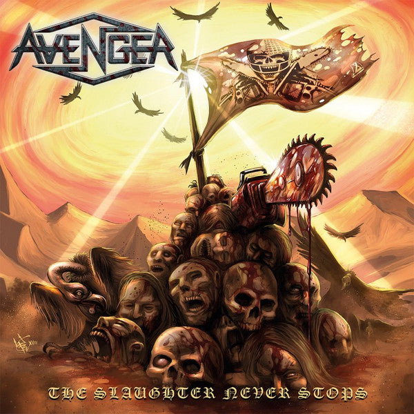 Avenger - The Slaughter Never Stops - LP - New