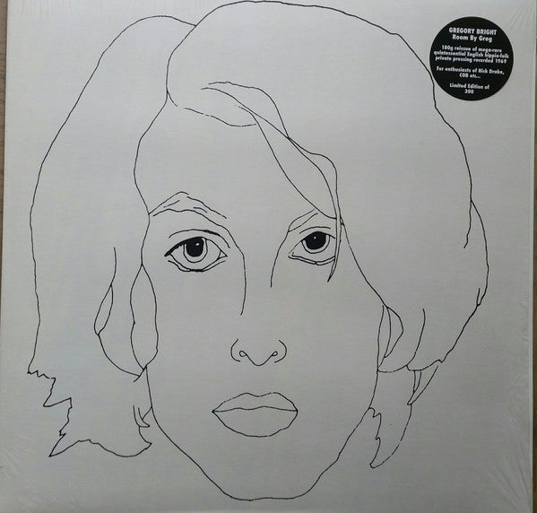 Gregory Bright - Room By Greg (Ltd) Numbered Vinyl LP - New