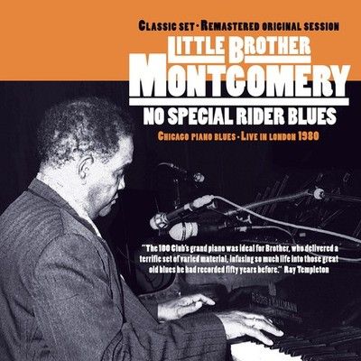 Little Brother Montgomery - No Special Rider Blues New Sealed CD Blues Mint - CD